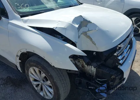 2019 Volkswagen Tiguan 2.0T S z USA, uszkodzony, nr VIN 3VV0B7AXXKM059315